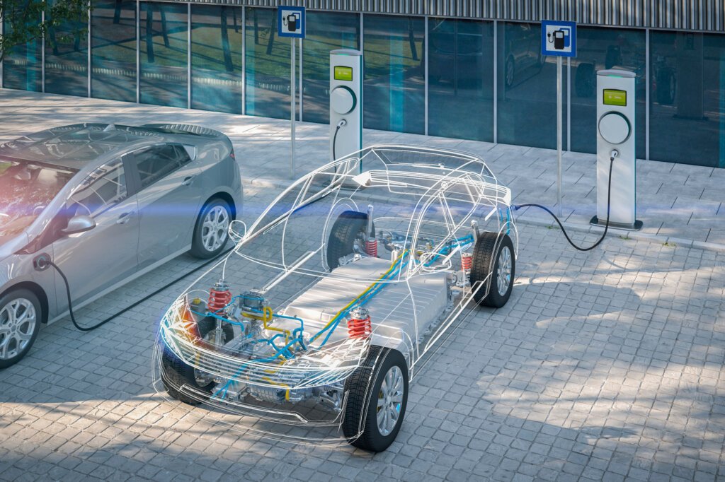 tecnologia por trás dos carros elétricos